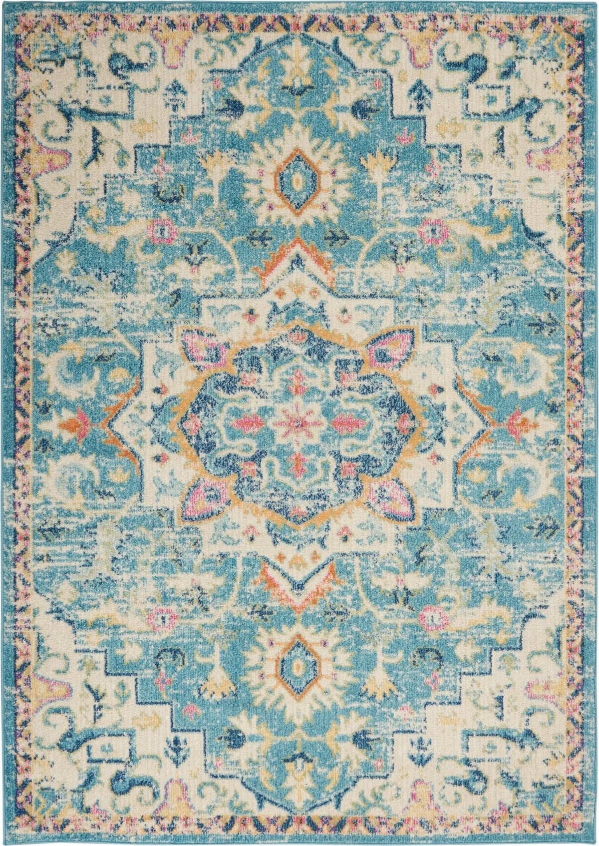 Passion PSN25 Ivory/Light Blue Rug