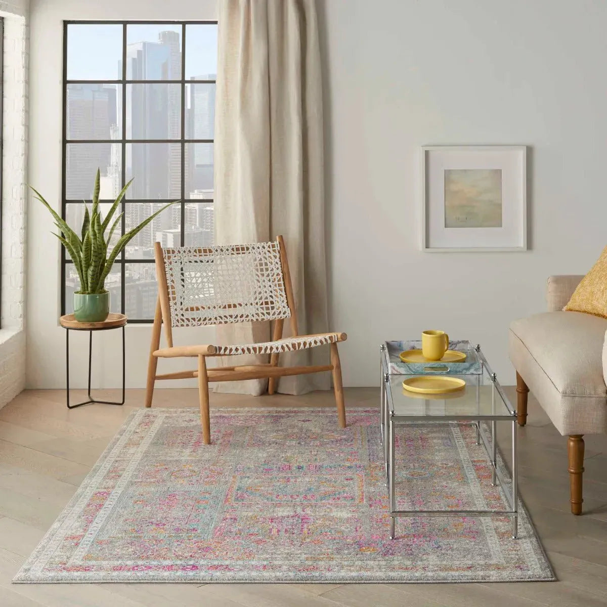 Passion PSN37 Grey/Multi Rug