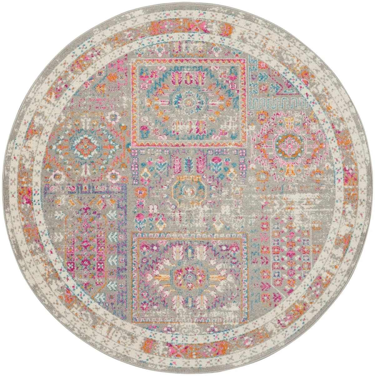 Passion PSN37 Grey/Multi Rug