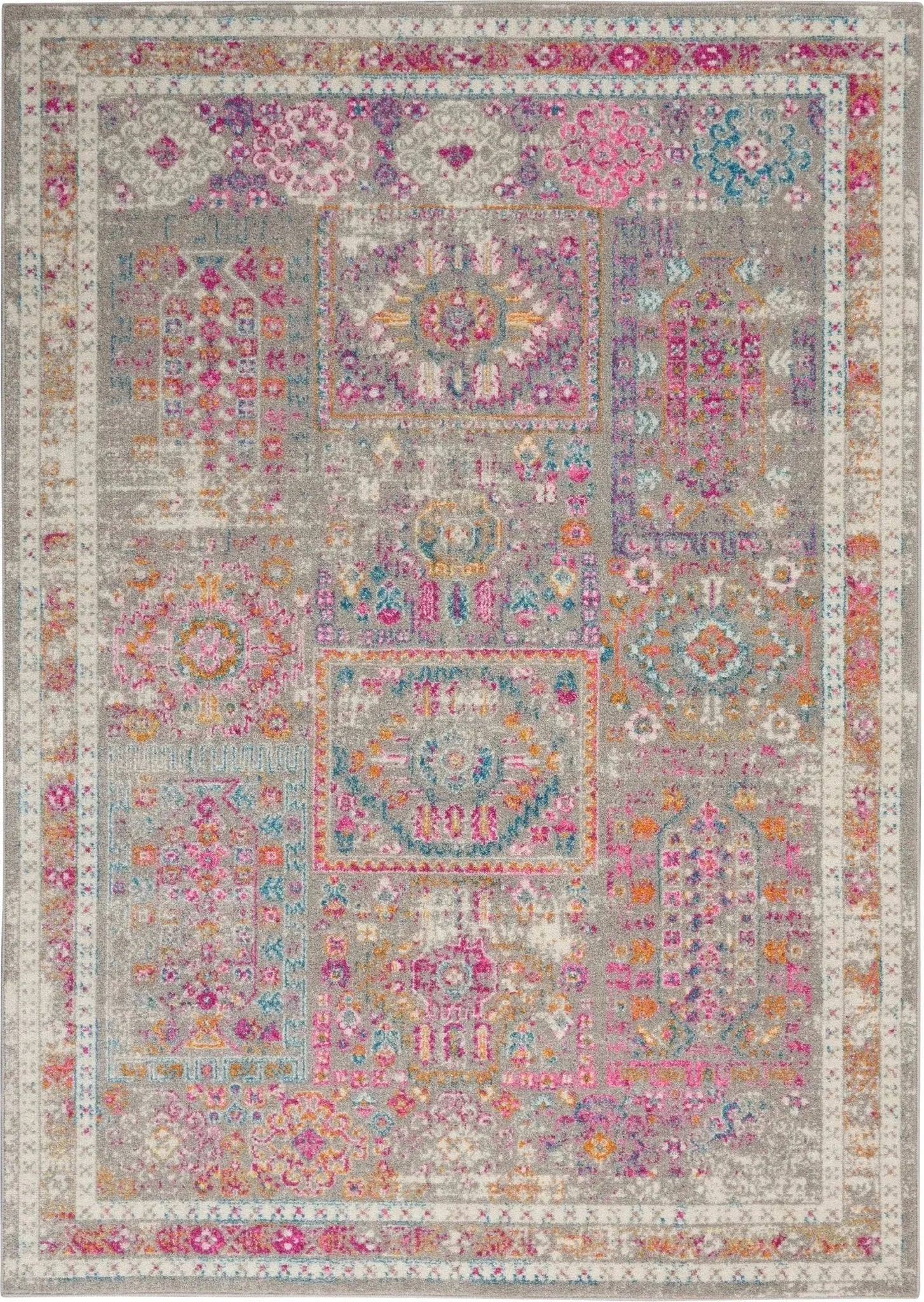 Passion PSN37 Grey/Multi Rug