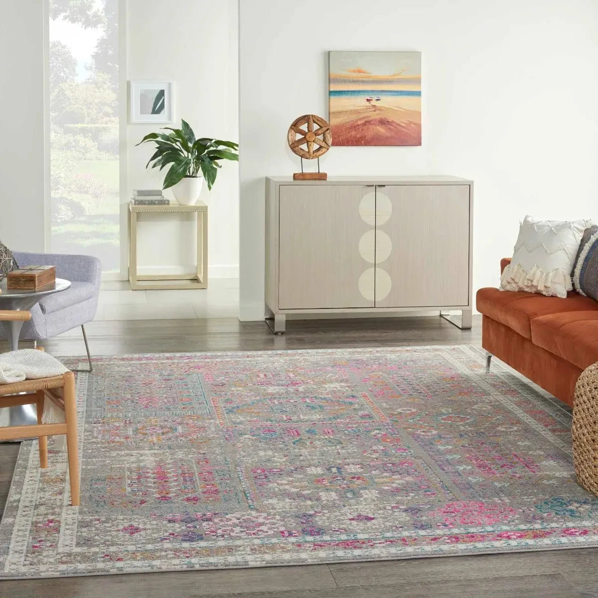 Passion PSN37 Grey/Multi Rug
