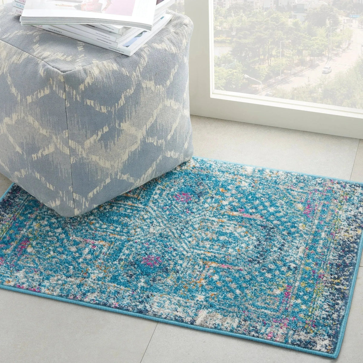 Passion PSN38 Blue Rug