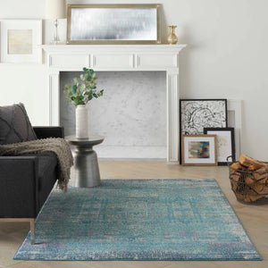 Passion PSN38 Blue Rug