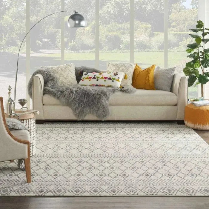 Passion PSN41 Ivory/Grey Rug