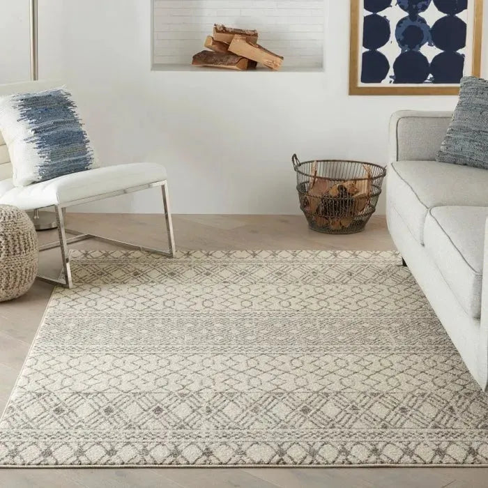 Passion PSN43 Ivory/Grey Rug