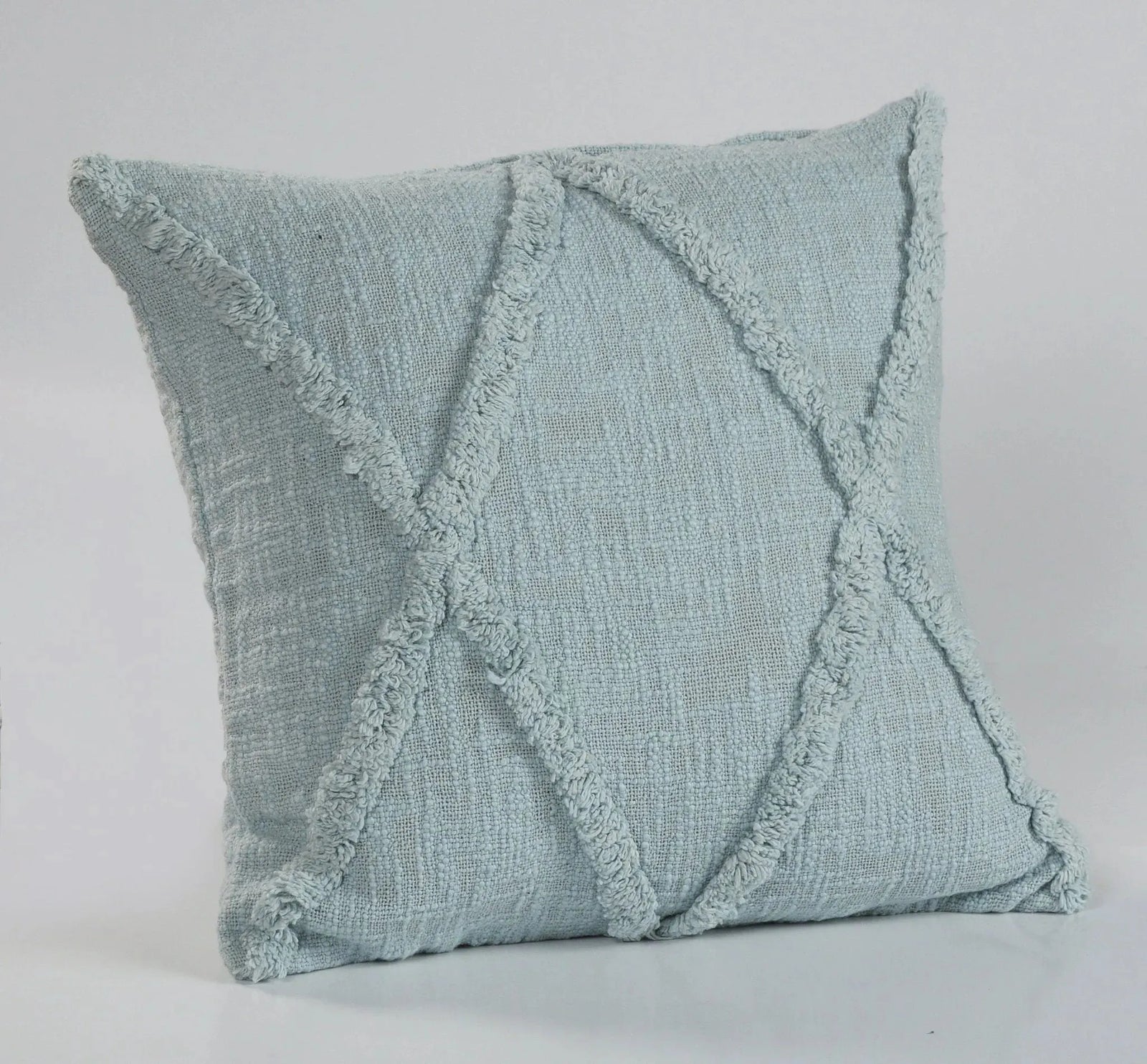 Pastel Blue LR07394 Throw Pillow