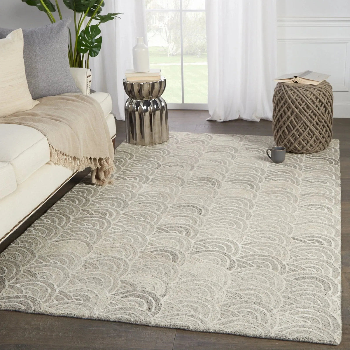 Pathways By Verde Home Pvh02 Tokyo Gray/Ivory Rug