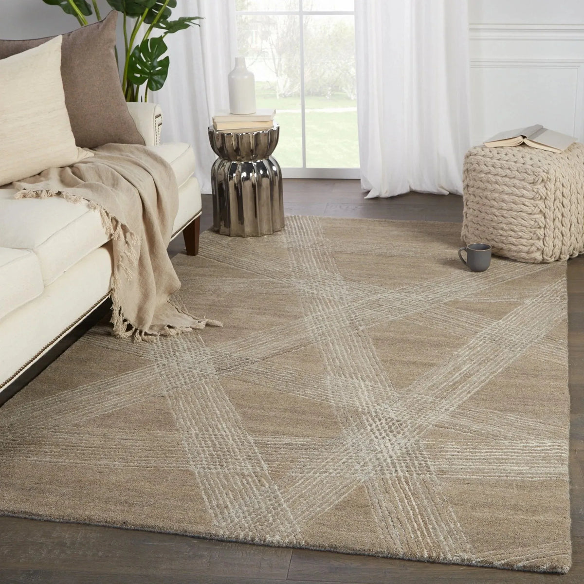 Pathways By Verde Home Pvh06 Delhi Tan/Light Gray Rug