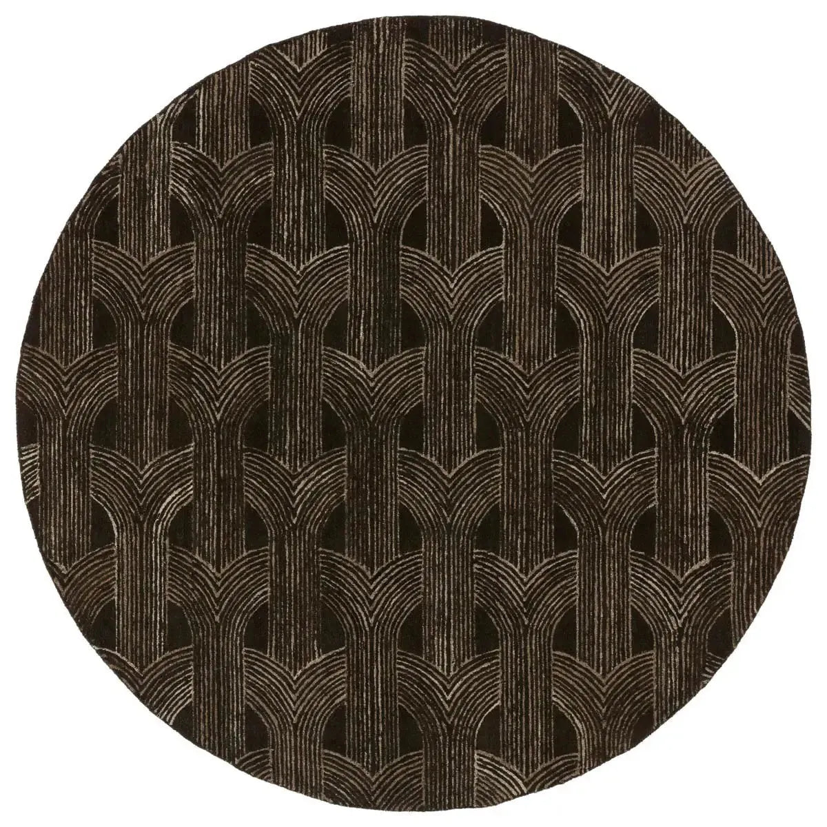 Pathways By Verde Home PVH09 Dark Brown/Ivory Rug