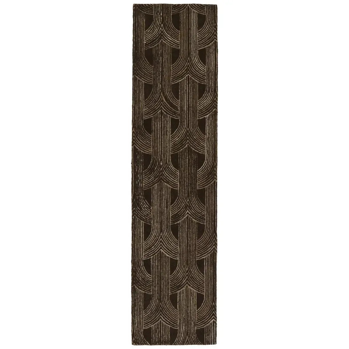 Pathways By Verde Home PVH09 Dark Brown/Ivory Rug