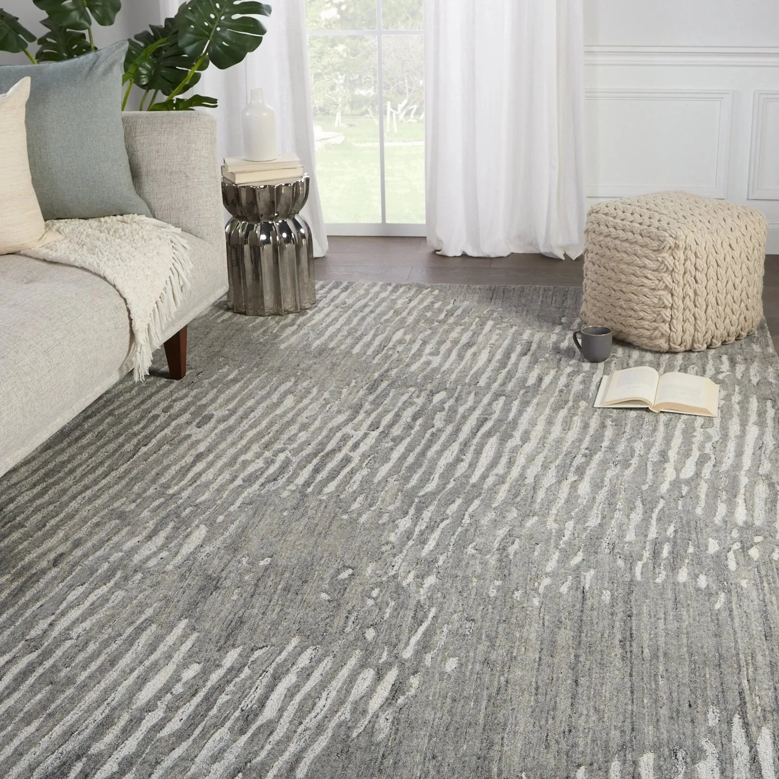 Pathways By Verde Home Pvh10 Stockholm Light Gray/Ivory Rug