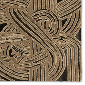 Pathways PVH13 Black/Grey Rug