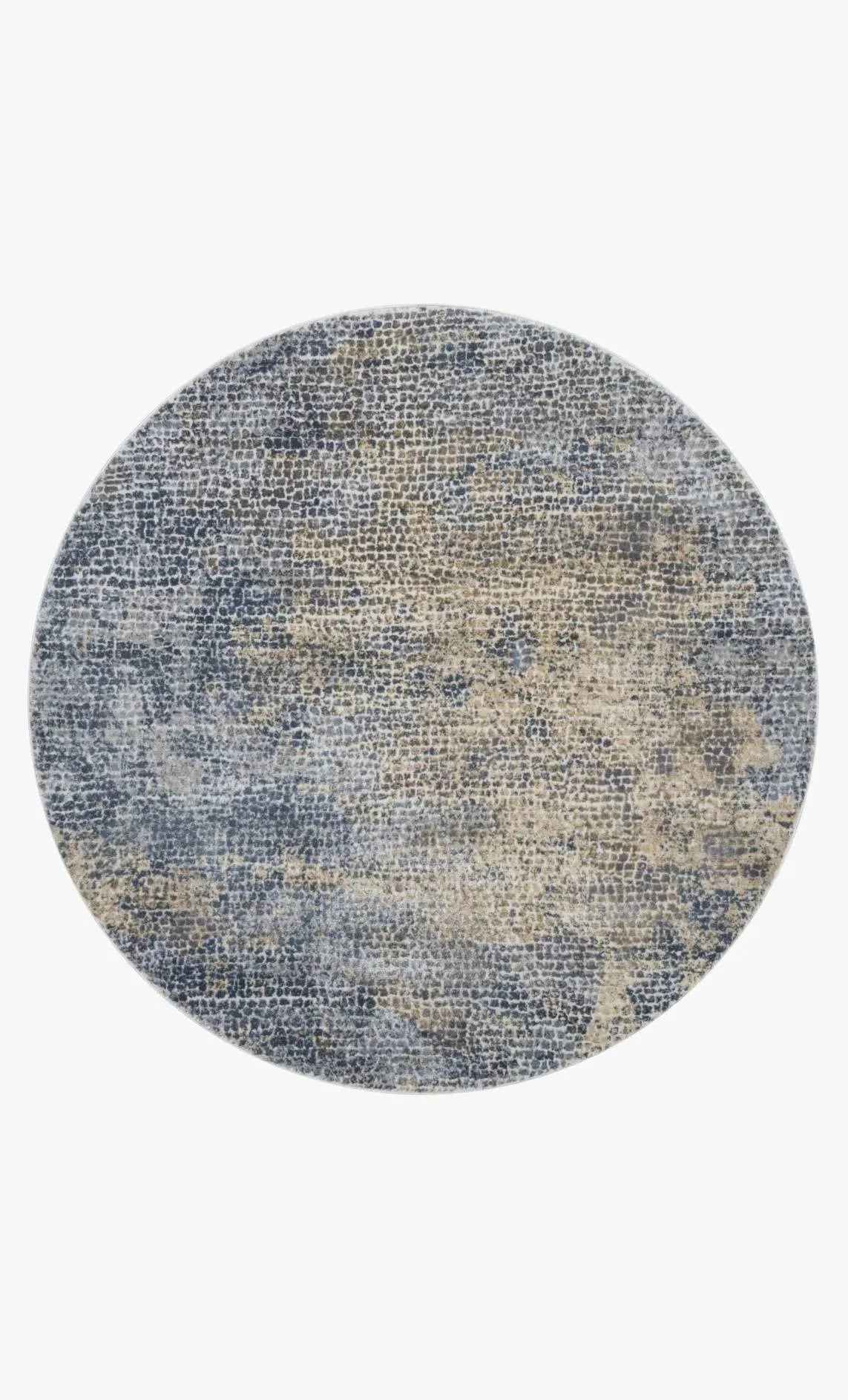 Patina PJ 05 Ocean / Gold Rug