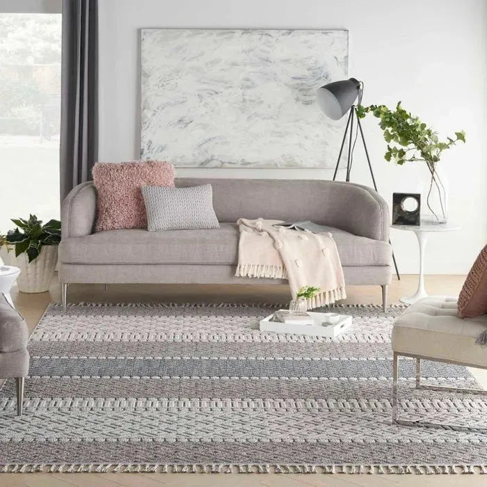 Paxton PAX03 Ivory/Slate Rug