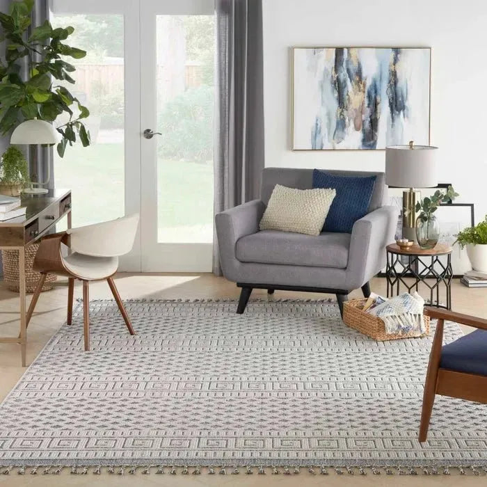 Paxton PAX05 Ivory/Slate Rug