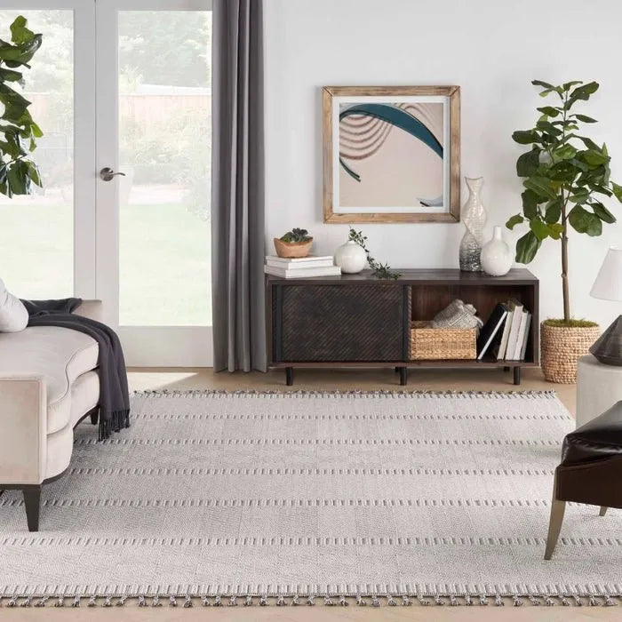 Paxton PAX06 Grey/Ivory Rug