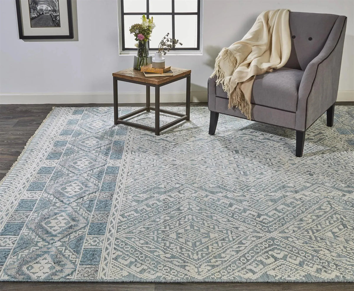 Payton 6495F Blue/Ivory Rug