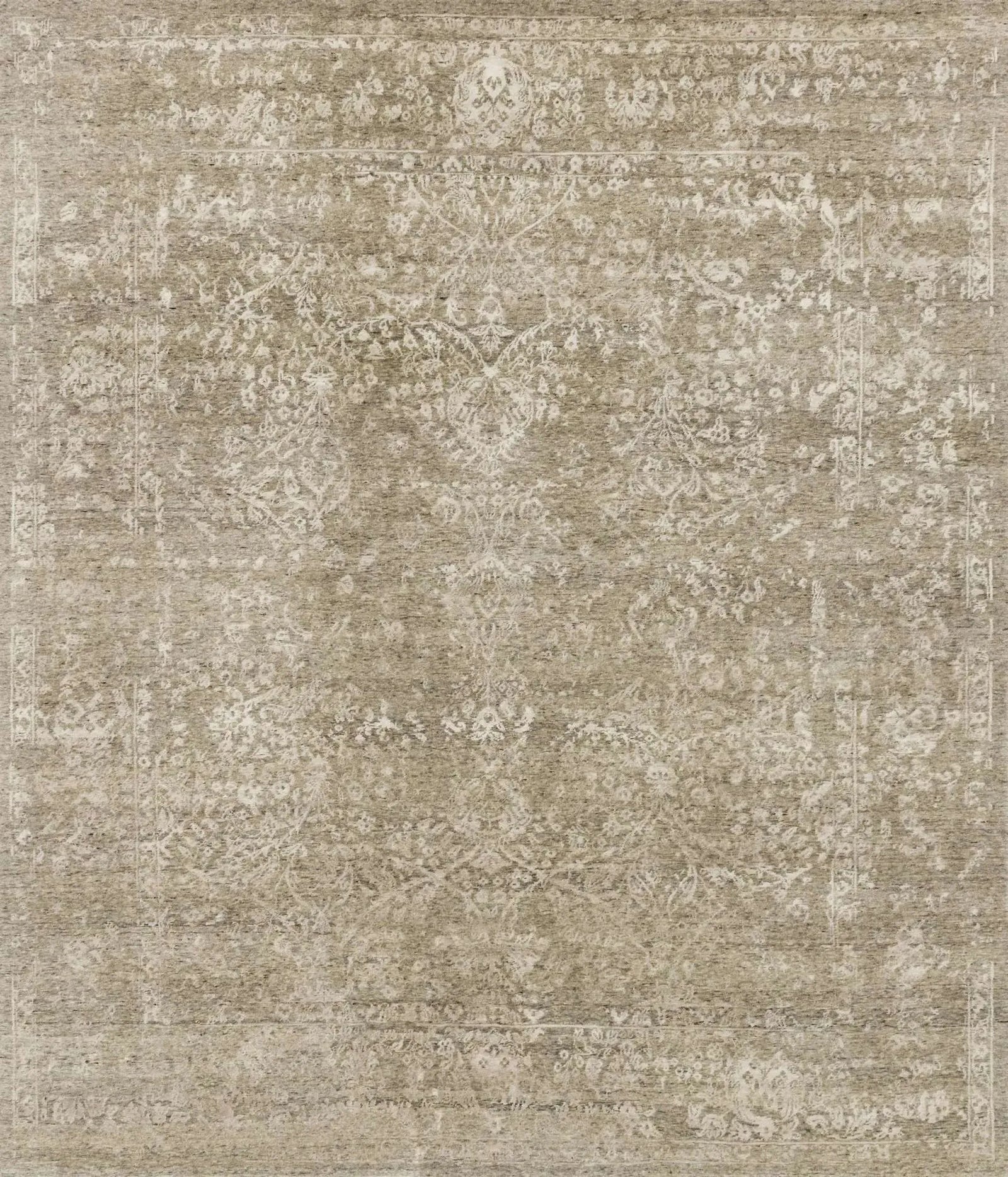 Pearl PU 03 Stone / Pewter Rug