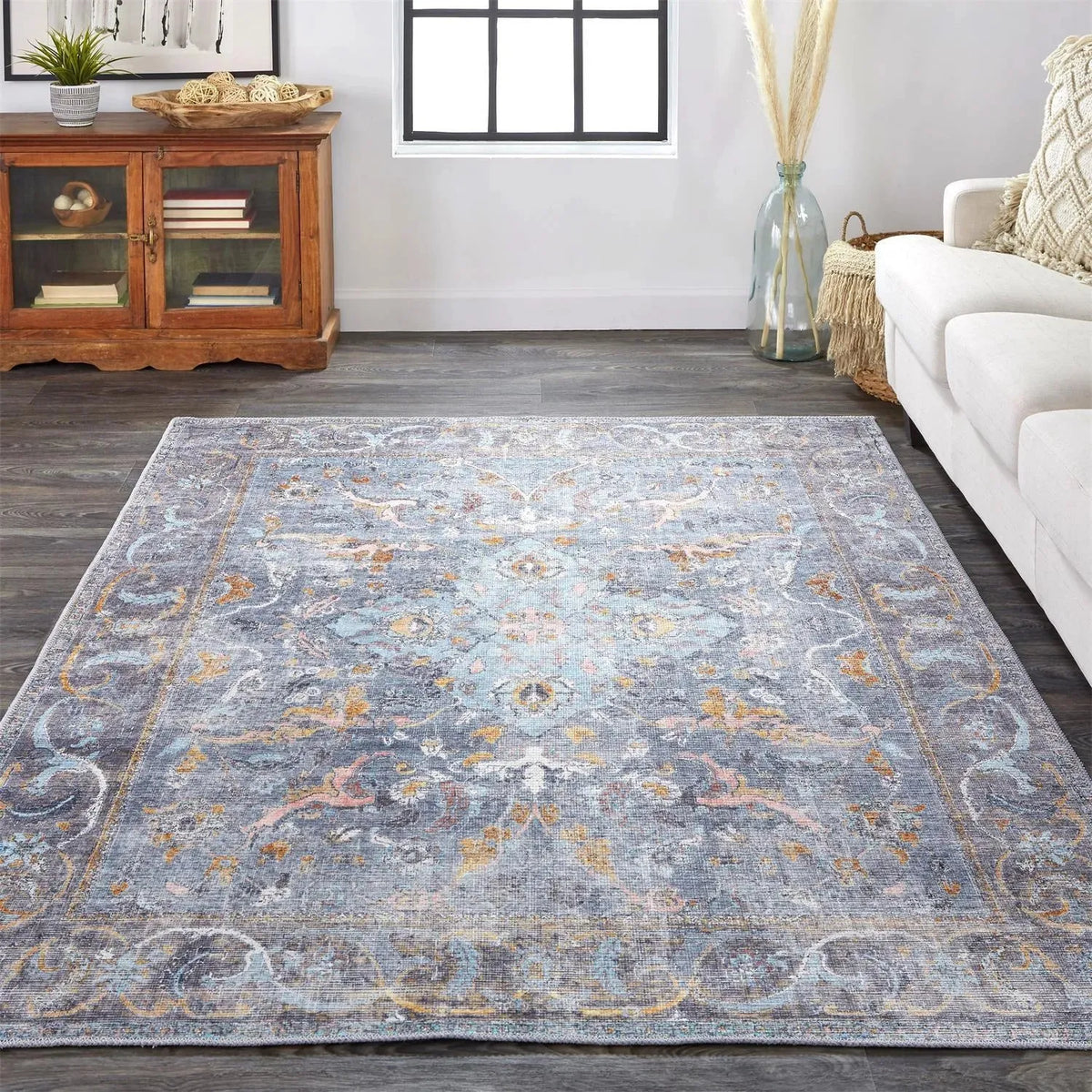 Percy 39Aff Blue Rug