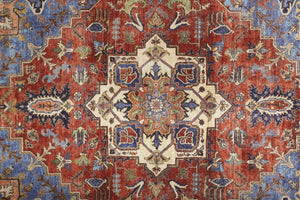 Percy 39Ahf Rust/Blue Rug