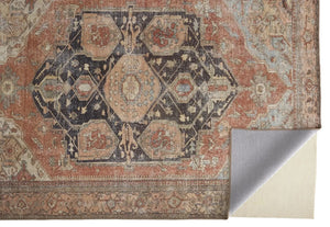 Percy 39Alf Orange/Pink Rug