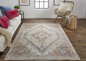 Percy 39Anf Rust/Blue Rug