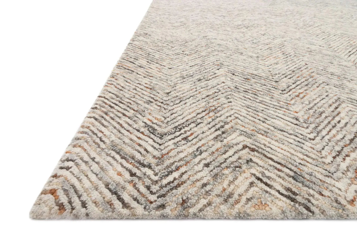 Peregrine PER-02 Lt Grey/Multi Rug