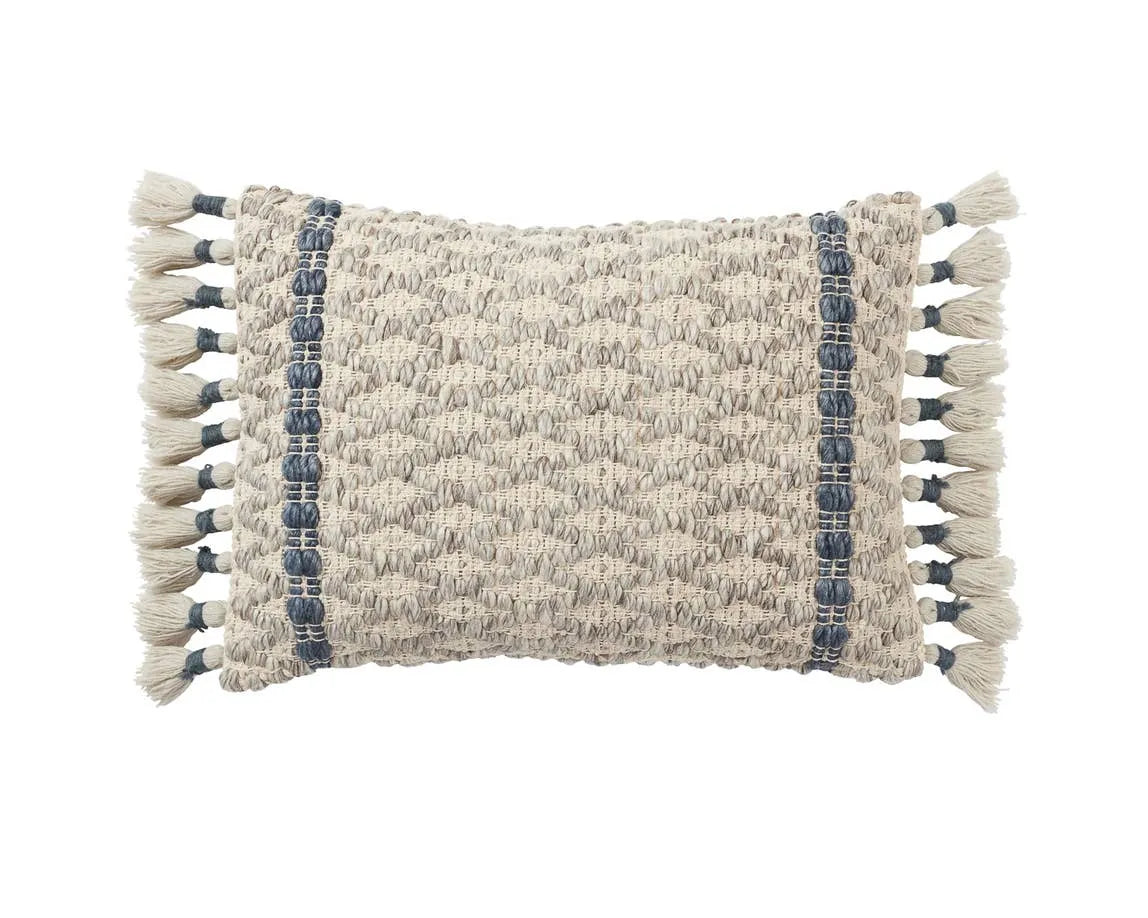 Perlah PER02 Light Grey/Navy Pillow