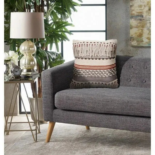 Phoenix 07332GYN Grey/Natural Pillow