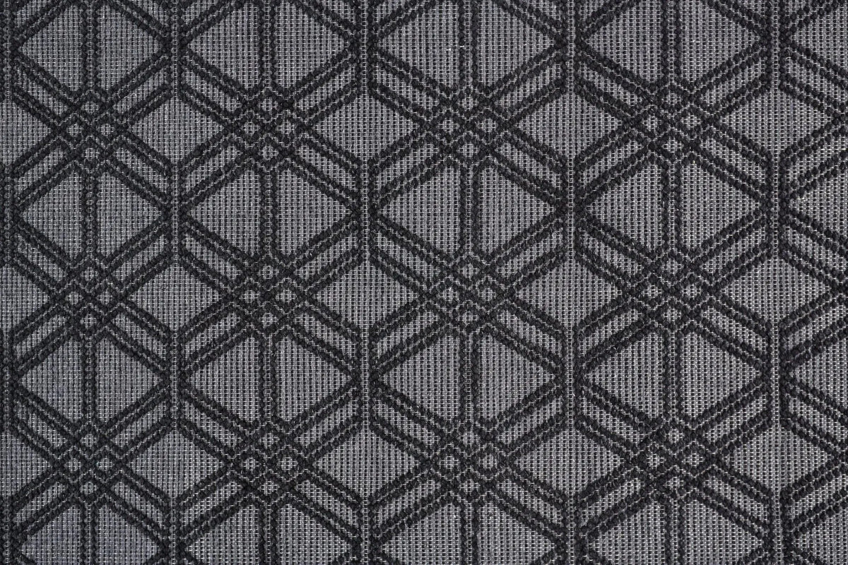 Phoenix 0807F Gray/Black Rug