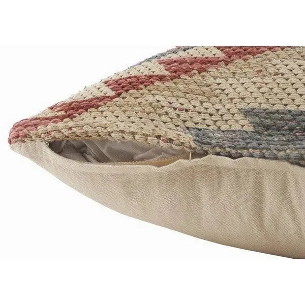 Phoenix 81538PGY Pink/Grey Pillow