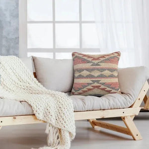 Phoenix 81538PGY Pink/Grey Pillow