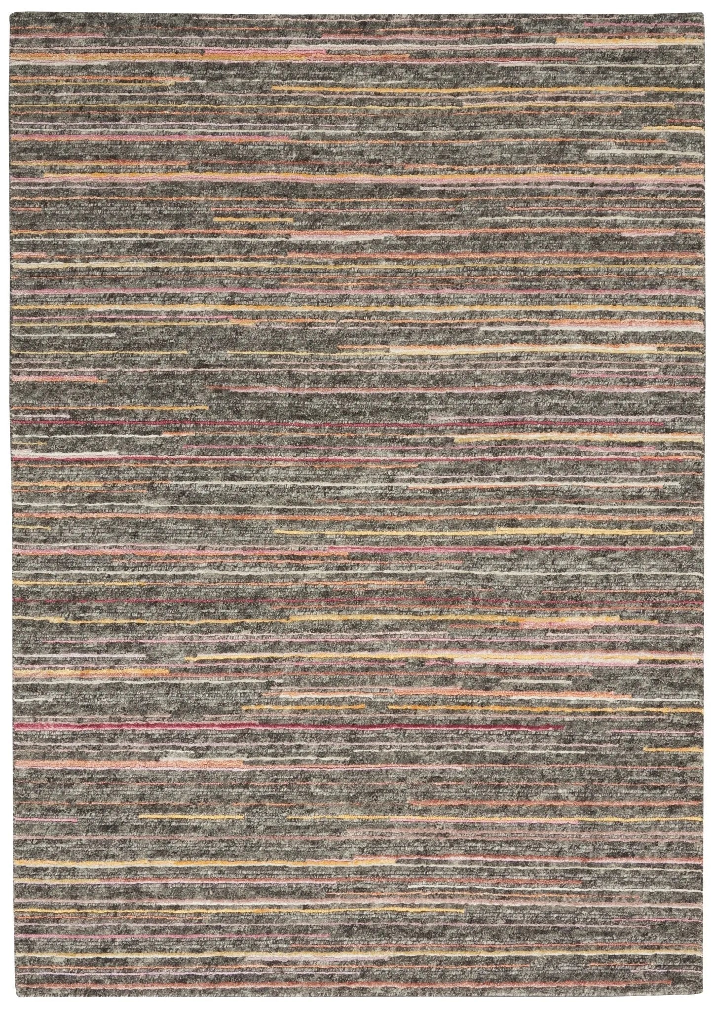 Plateau Pae01 Grey/Flame Rug