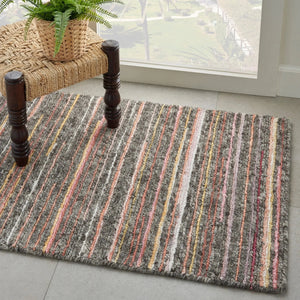 Plateau Pae01 Grey/Flame Rug