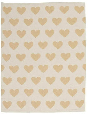 Plushlines UK961 Gold Throw Blanket