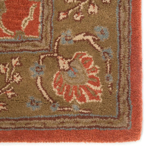 Poeme PM51 Chambery Orange Rust / Gold Brown Rug