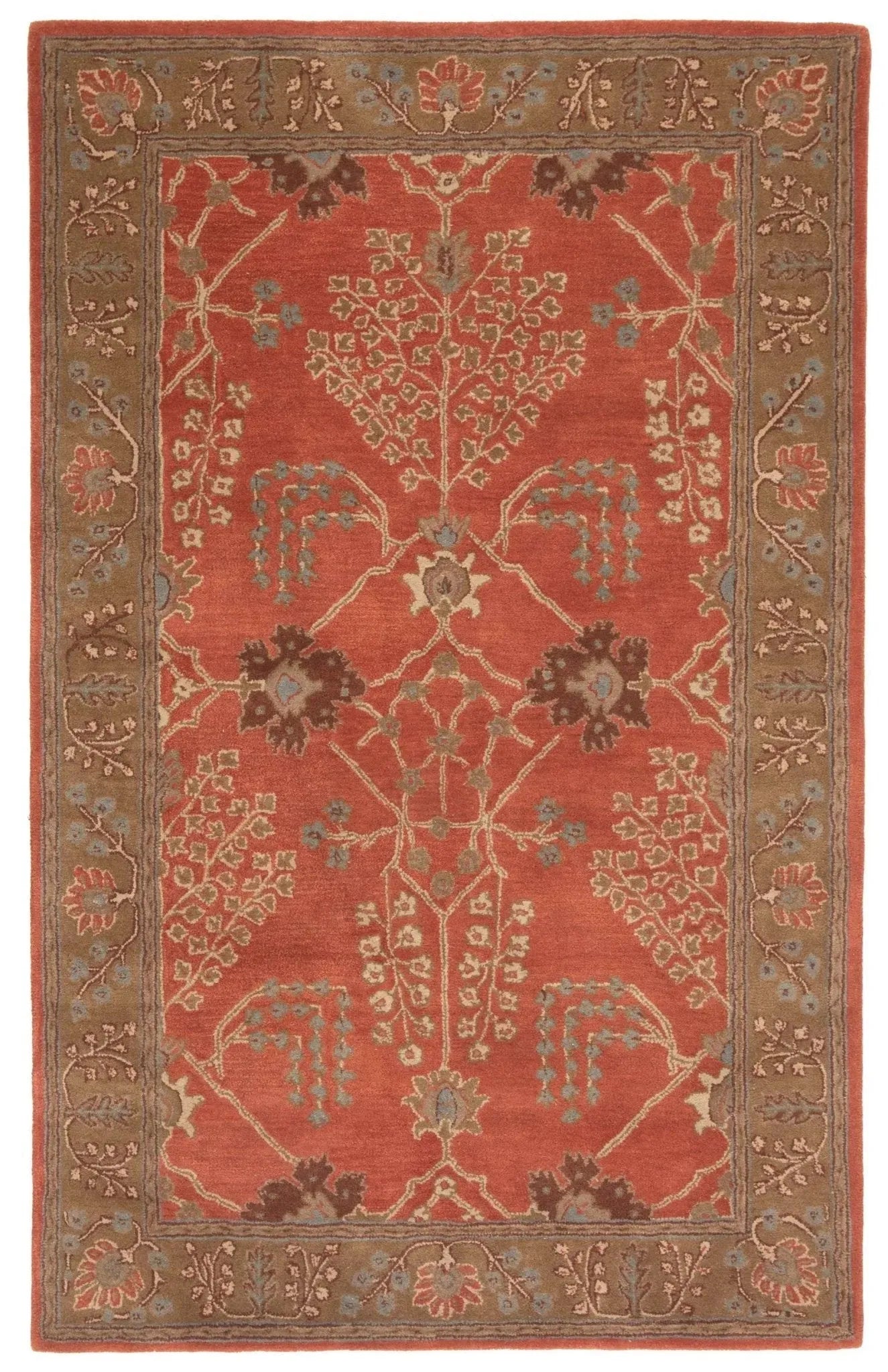 Poeme PM51 Chambery Orange Rust / Gold Brown Rug