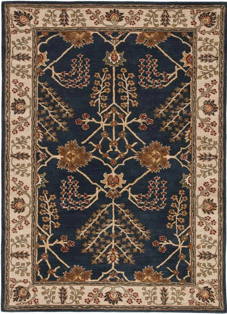Poeme PM82 Chambery Indigo / Dark Ivory Rug
