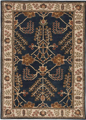 Poeme PM82 Chambery Indigo / Dark Ivory Rug
