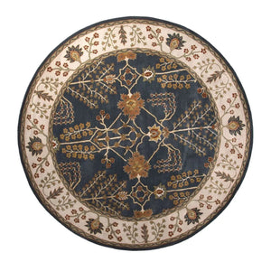 Poeme PM82 Chambery Indigo / Dark Ivory Rug