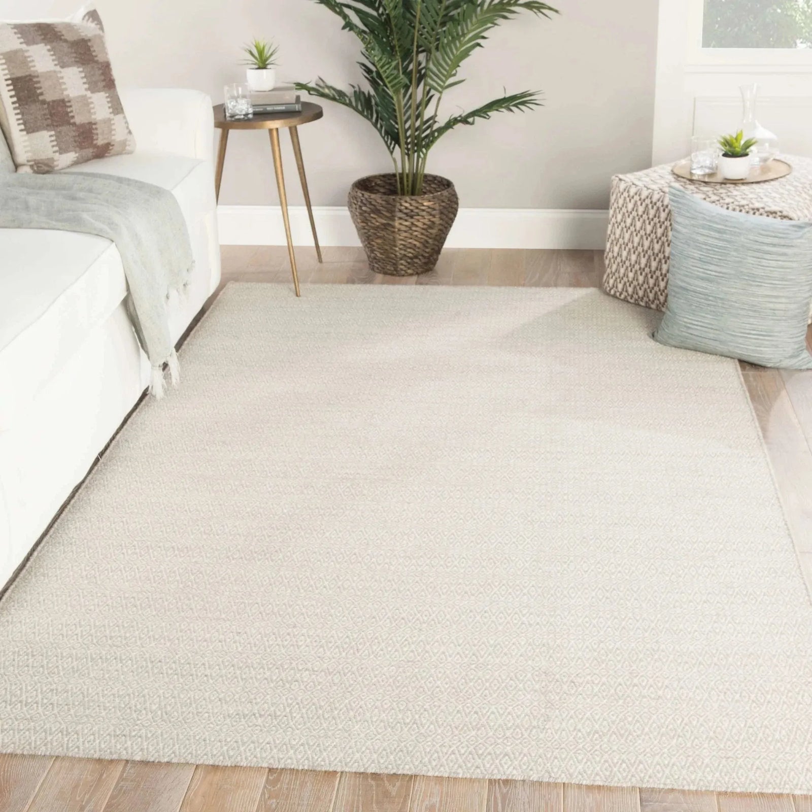 Poise POE01 Eulalia Goat/Light Gray Rug