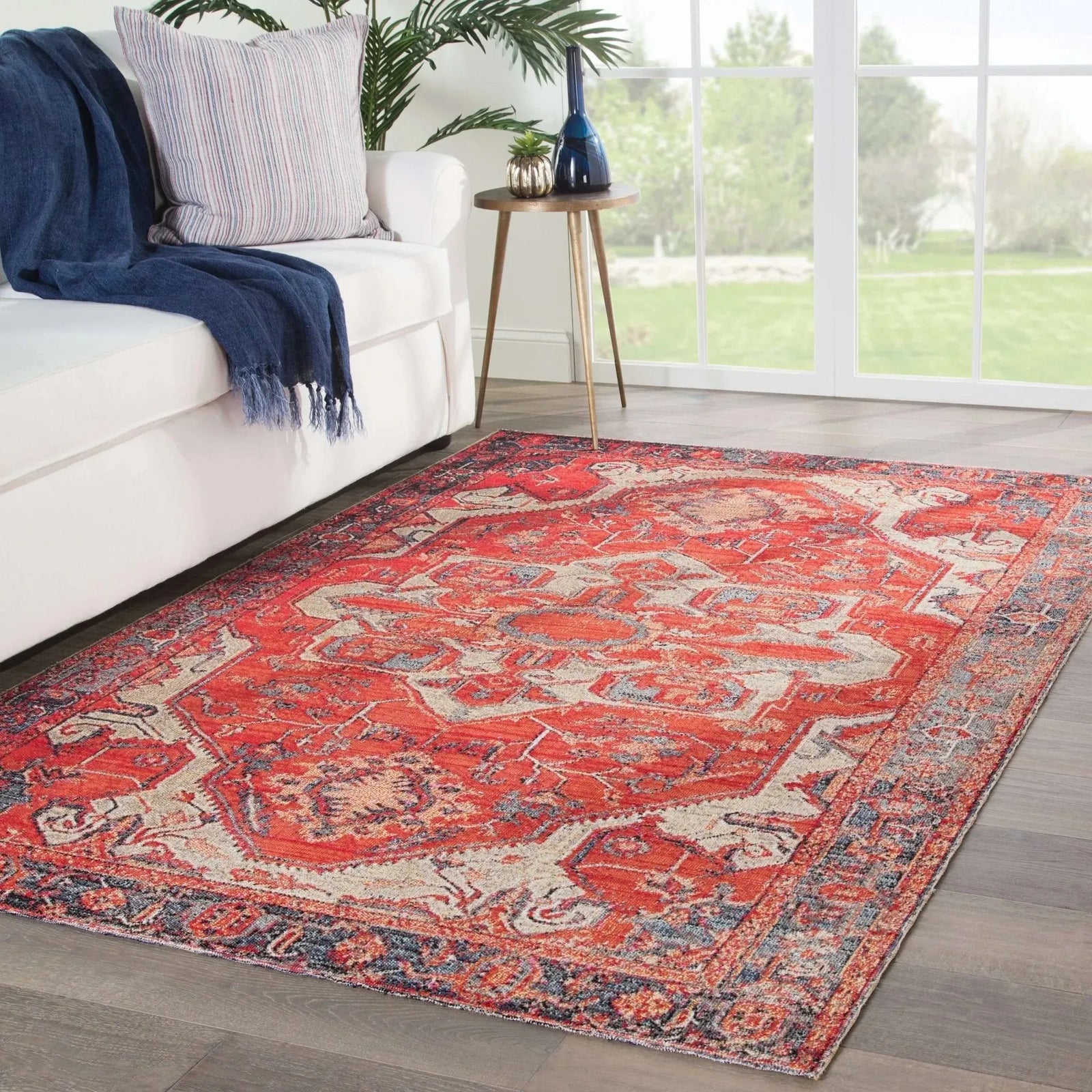 Polaris POL06 Leighton Bruschetta / Gargoyle Rug
