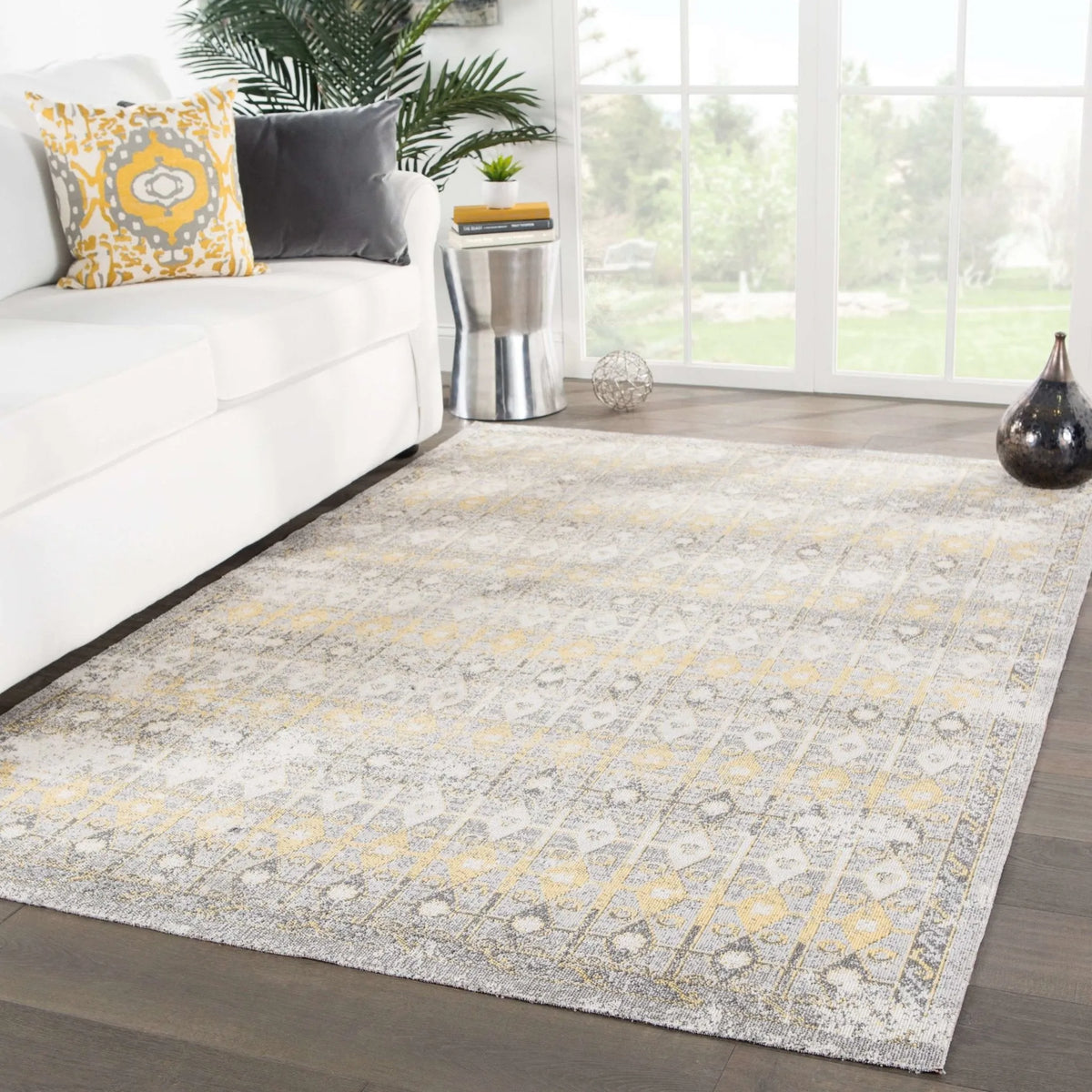Polaris POL08 Giralda Flint Gray/Gray Morn Rug