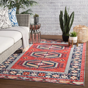 Polaris Pol12 Miner Red/Yellow Rug