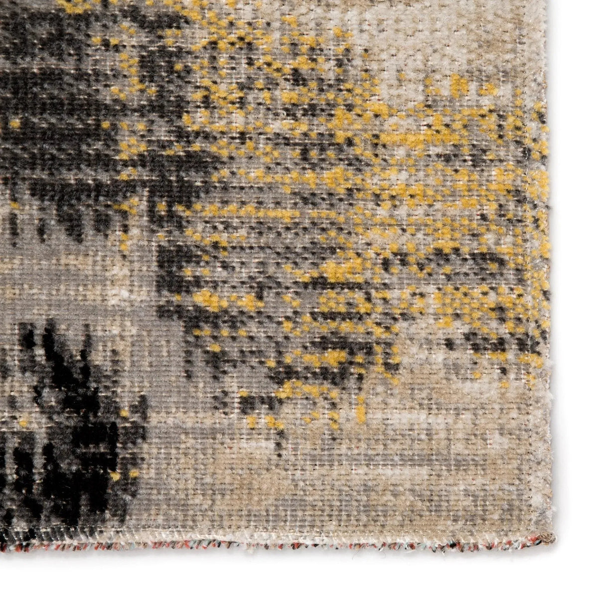 Polaris POL14 Zenith Gray/Yellow Rug