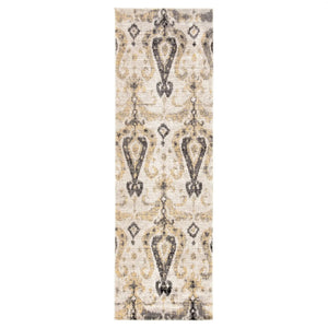 Polaris POL14 Zenith Gray/Yellow Rug