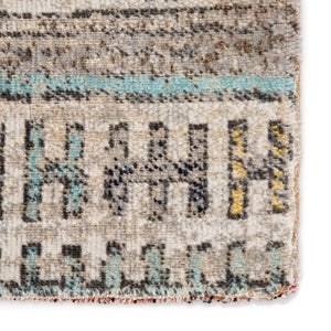 Polaris Pol17 Dez Blue/Yellow Rug