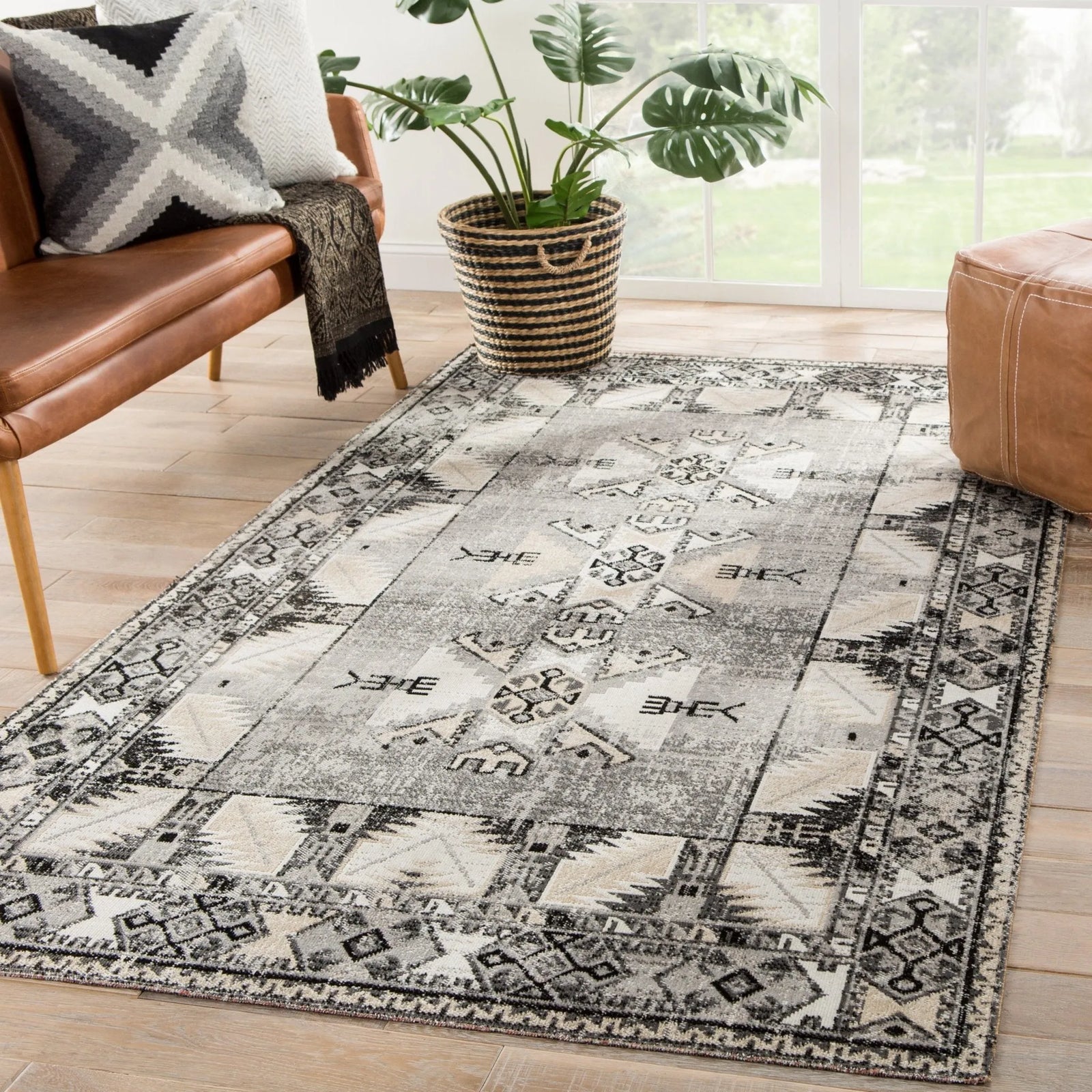 Polaris POL20 Paloma Gray/Beige Rug