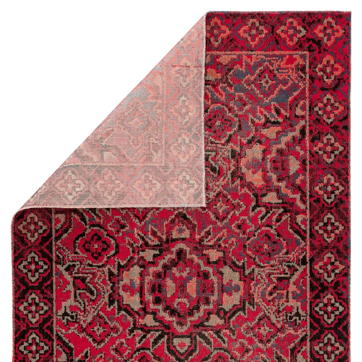 Polaris Pol21 Chaya Red/Black Rug