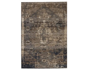 Polaris POL25 Grey/Warm Taupe Rug
